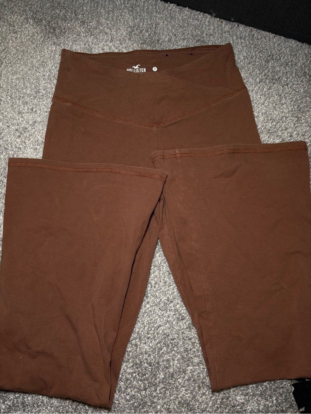 Hollister flared Brown Leggings